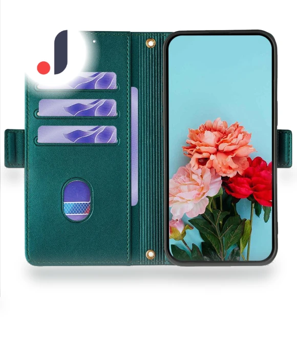 Wallet Case RFID Blocking PU Leather Phone Cover with Straps — Flip Cases, Smartwatch 2025