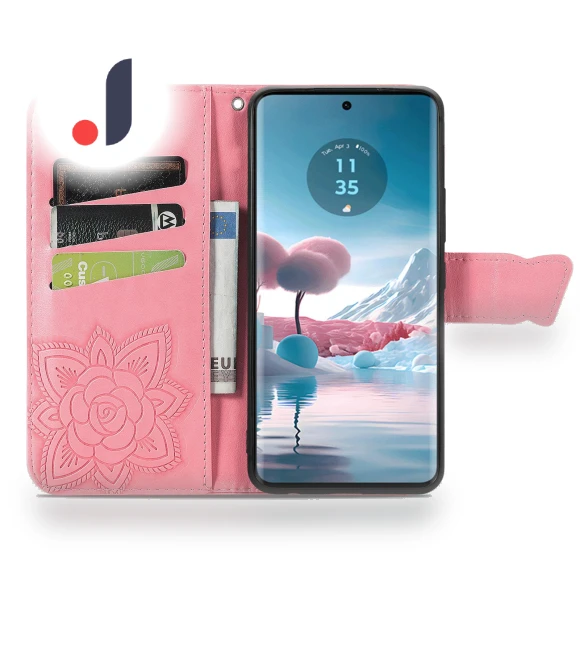 Wallet Case with Butterfly Print and Card Slots — Basic Cases, Smartwatch 2025