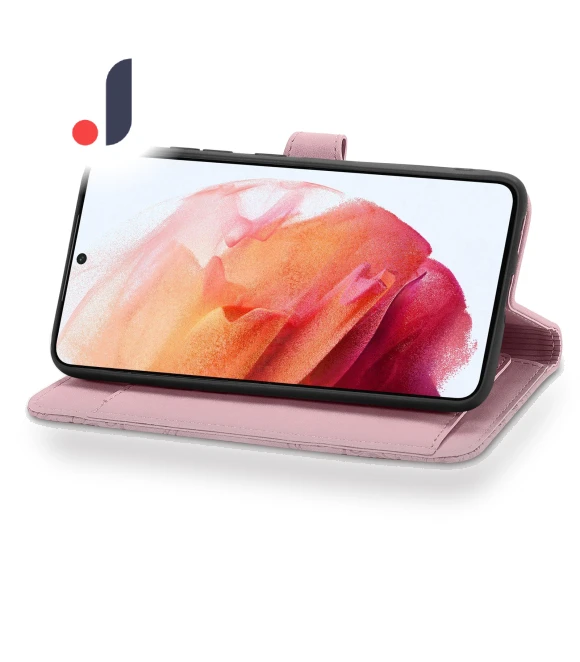 Zipper Wallet Case with Strap Flower Imprint — Flip Cases, Smartwatch 2025