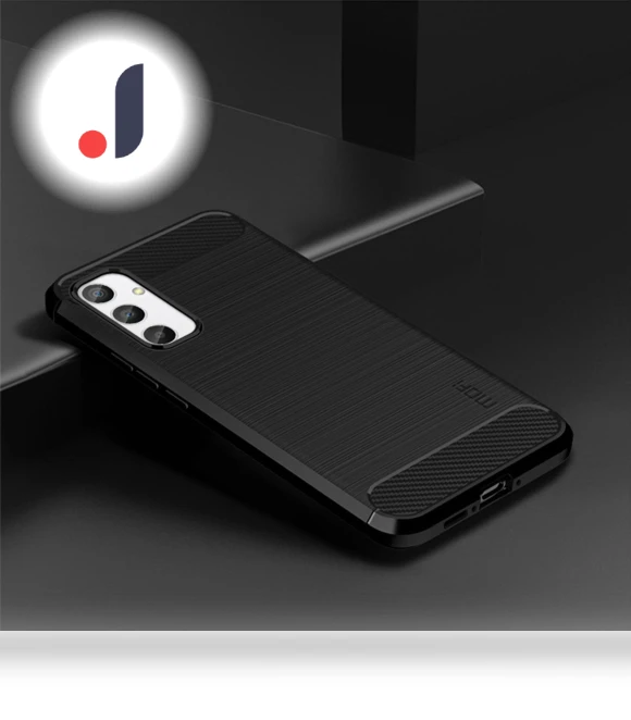 Anti-fall Phone Case Carbon Fiber Brushed Protective TPU Phone Back Cover — Bumpers, MOFI