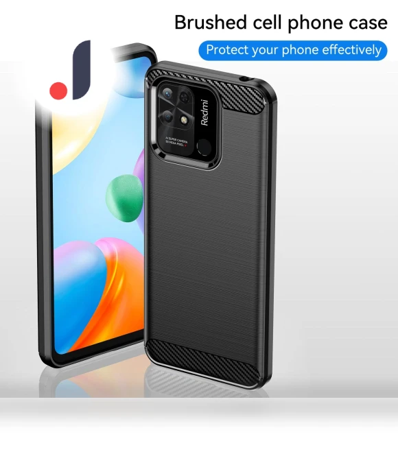 Carbon Fiber Texture Brushed Surface TPU Back Cover — Back Covers, Smartwatch 2025