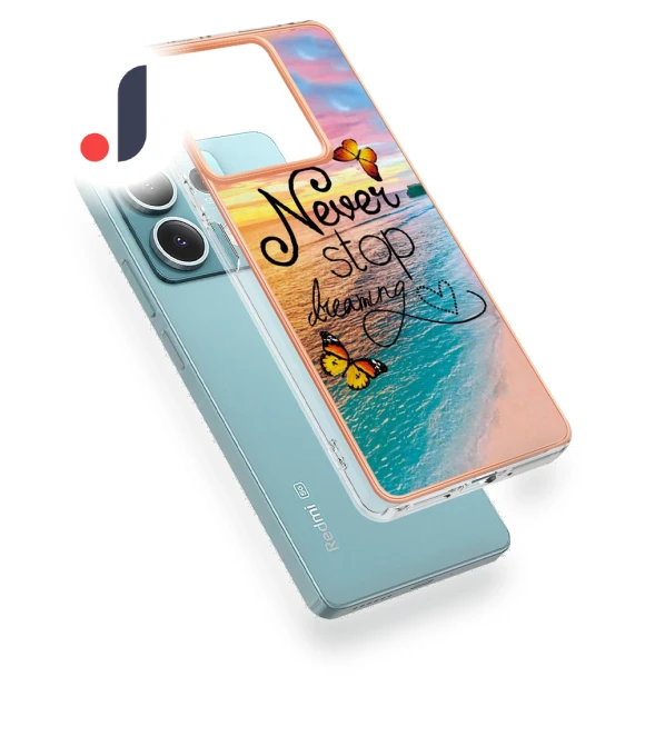 Case with IMD Marble Flower Pattern TPU Mobile Back Cover — Basic Cases, Smartwatch 2025