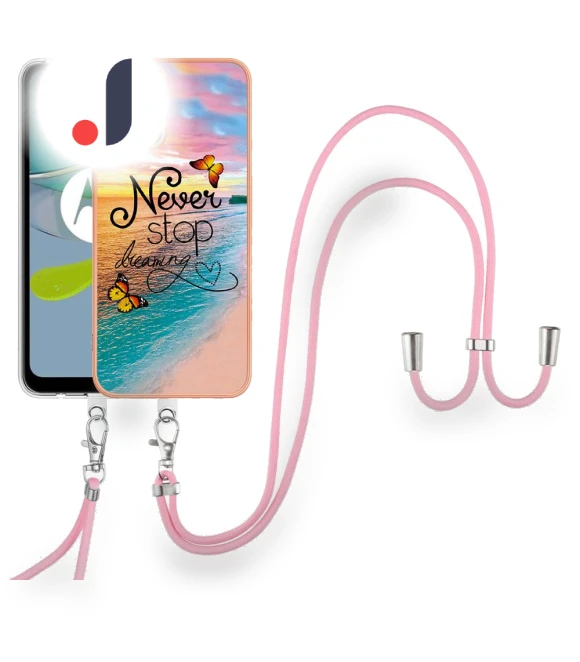 Case with Lanyard IMD Marble Pattern Electroplated TPU Back Cover — Smartwatch Protectors, Smartwatch 2025