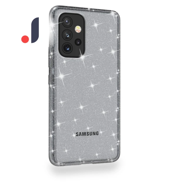 Clear Glitter Case Hard PC+Soft TPU Thicken Drop-proof Mobile Phone Cover — Basic Cases, Smartwatch 2025