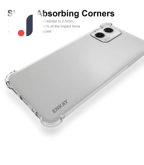 Clear Phone Case with Screen Protector — Screen Protectors, ENKAY