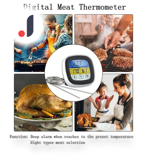 Digital Meat Thermometer with Probe — Instant-Read, Leisure outdoor