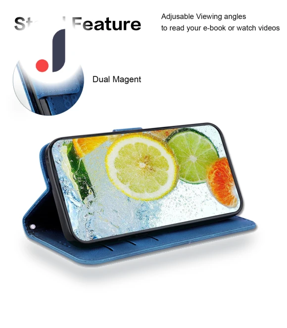 Double 8-Shape Imprint Cover Anti-drop Leather Stand Wallet Phone Case — Phone Accessories, Smartwatch 2025