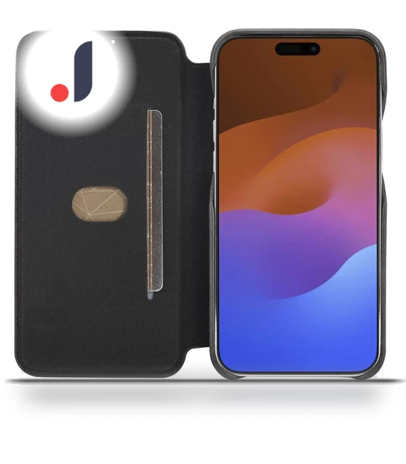 Drop-proof Stand Cover PU Leather Phone Case with Card Slot — Phone Accessories, Smartwatch 2025
