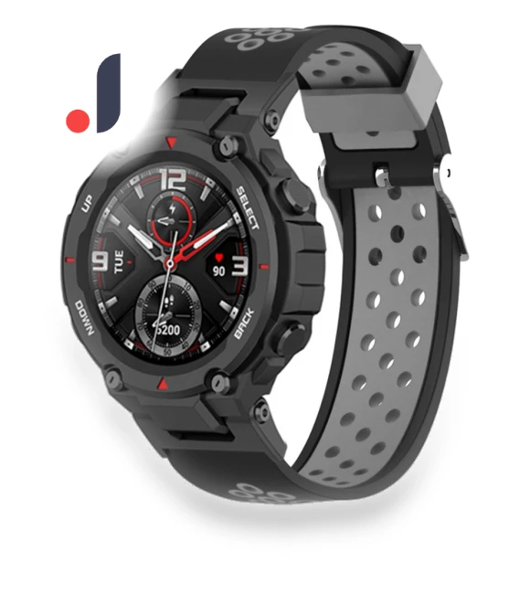 Dual-Color 22mm Watch Band — Smartwatch Straps, Smartwatch 2025