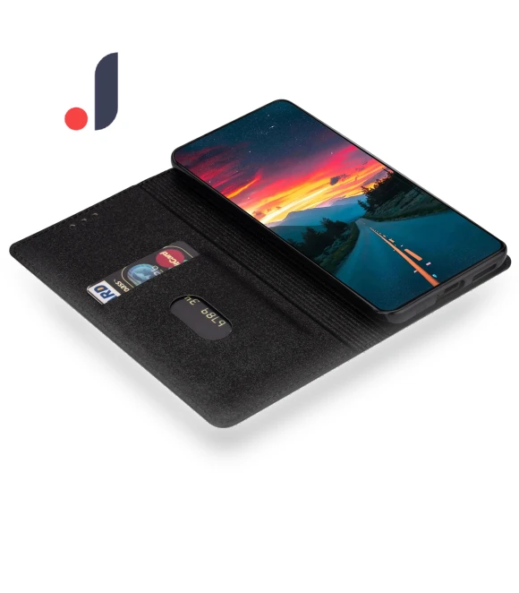 Glitter Bling PU Leather Magnetic Auto-absorbed Case Card Holder Stand Slim Flip Phone Cover — Phone Accessories, Smartwatch 2025