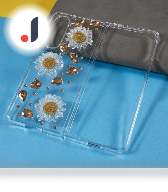 Hard PC Phone Case with Rhinestone Decor — Bumpers, Smartwatch 2025