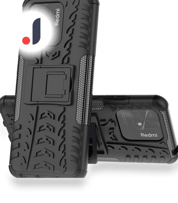 Hard PC+Soft TPU Cool Case Tires Style Non-Slip Kickstand Hybrid Impact Cover — Bumpers, Smartwatch 2025