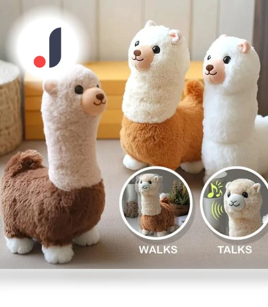 Interactive Plush Animal Toy — Interactive, Vogue Wardrobe