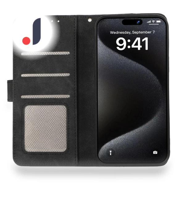 Leather Case RFID Blocking Anti-Scratch Wallet Phone Cover — Basic Cases, Smartwatch 2025