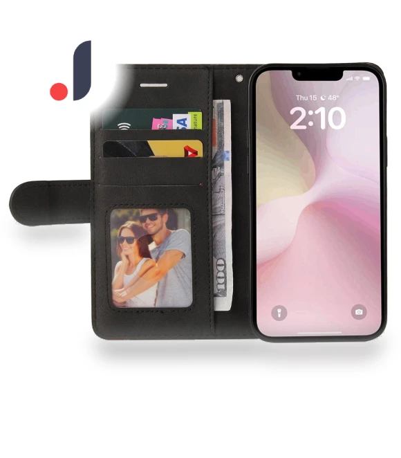 Leather Case Wallet Stand — Phone Accessories, Smartwatch 2025