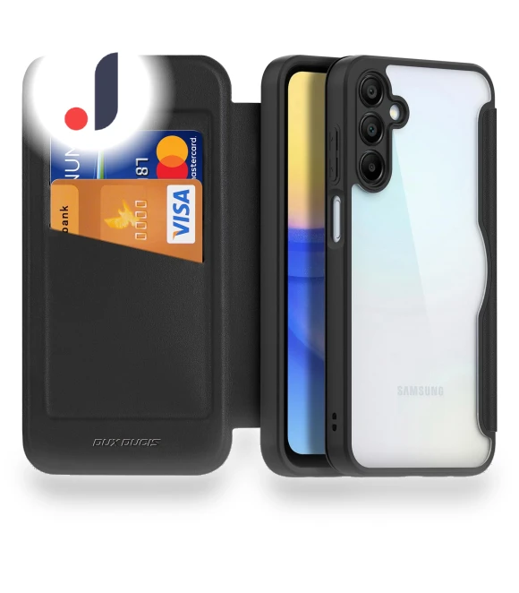 Leather Case with Card Slots — Flip Cases, DUX DUCIS
