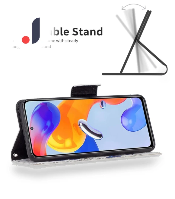 Leather Case with Pattern Printing and Wallet Stand — Phone Accessories, Smartwatch 2025