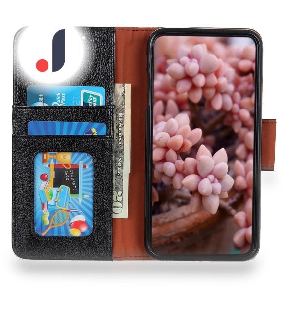 Leather Flip Case with Wallet and Stand — Flip Cases, Smartwatch 2025