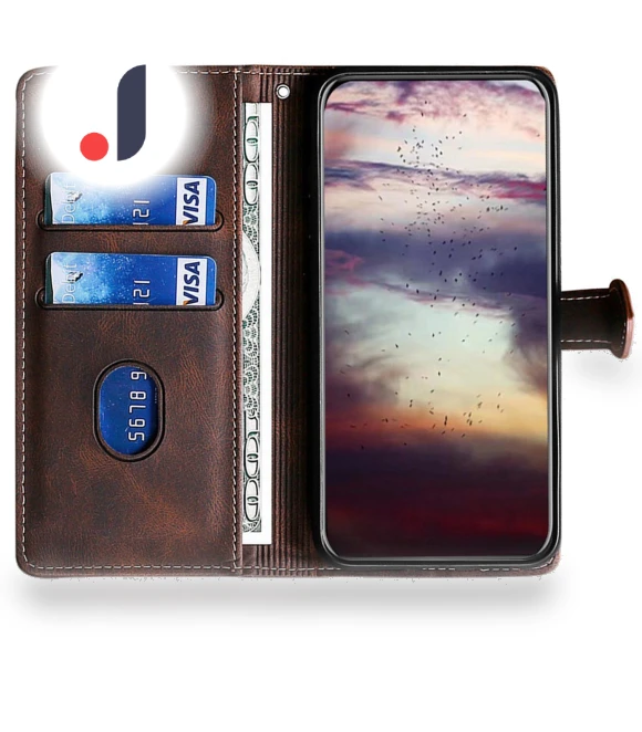 Leather Stand Phone Cover — Phone Accessories, Smartwatch 2025
