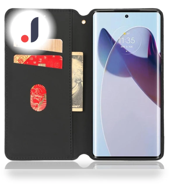 Leather Wallet Case with Diamond Pattern — Flip Cases, Smartwatch 2025