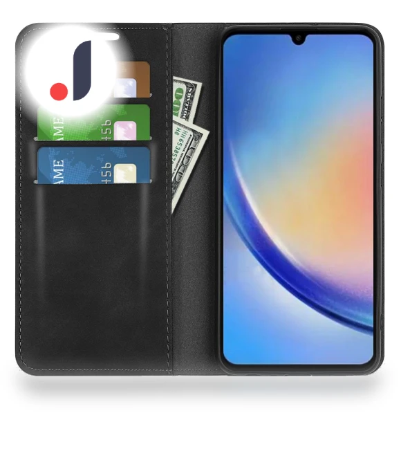 Leather Wallet Case with Flip Stand — Flip Cases, Smartwatch 2025