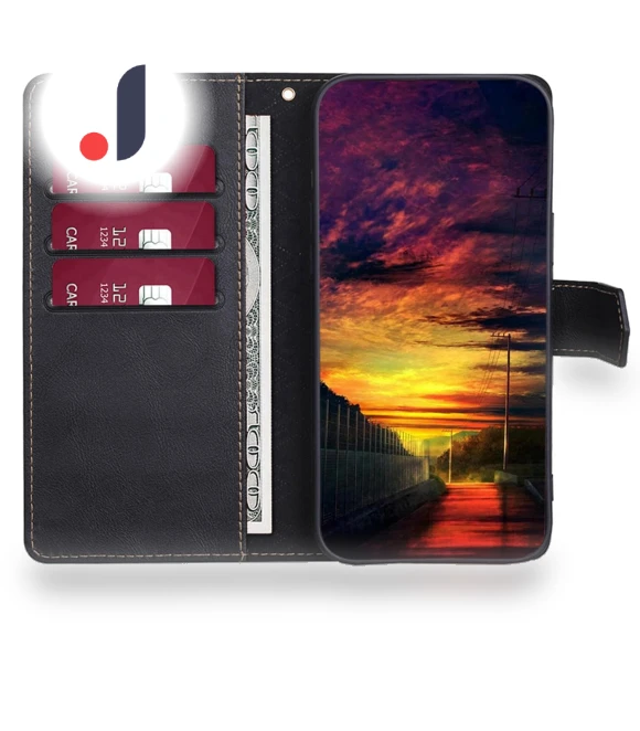 Leather Wallet Case with RFID Blocking — Flip Cases, Smartwatch 2025