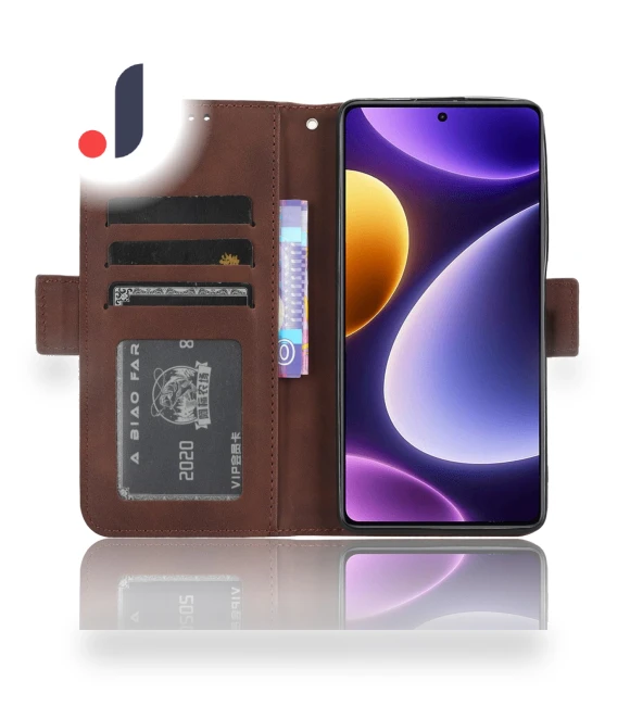 Leather Wallet Phone Case with Multiple Card Slots and Stand — Basic Cases, Smartwatch 2025