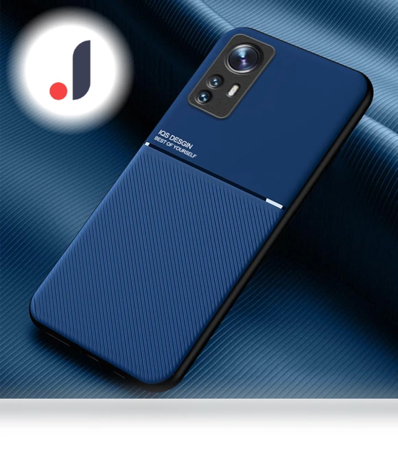 Lines Design PU Leather+TPU Phone Case Protective Cover with Built-in Magnetic Metal Sheet — Phone Accessories, Smartwatch 2025