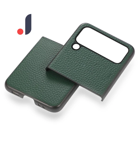 Litchi Texture Genuine Leather Phone Case — Phone Accessories, Smartwatch 2025