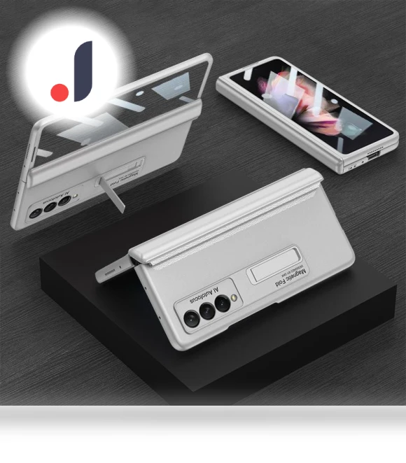 Magnetic Absorption Hinge Phone Case with Kickstand — Phone Accessories, Smartwatch 2025