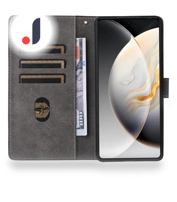 Magnetic Case RFID Blocking Wallet Cover with Wrist Strap — Flip Cases, Smartwatch 2025