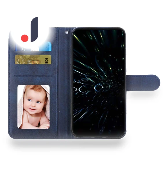 Magnetic Clasp Wallet Phone Case with Foldable Stand — Flip Cases, Smartwatch 2025