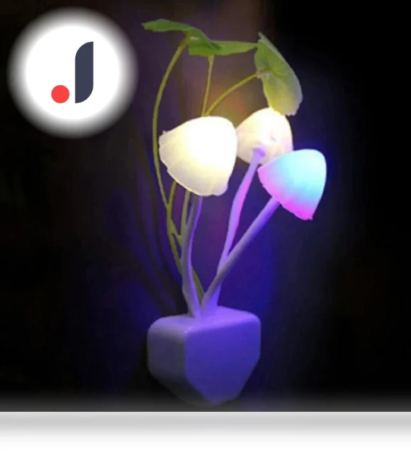 Mushroom Night Light — Night Lights, weve