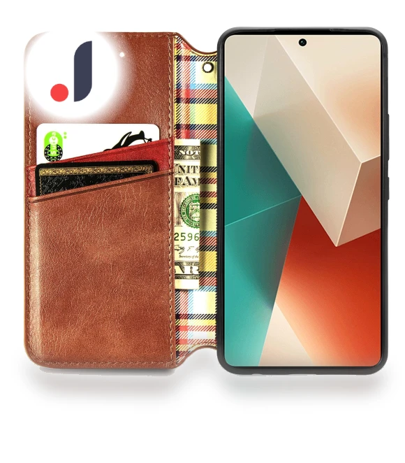 PU Leather Case Rhombus Imprint Wallet Stand Phone Cover — Phone Accessories, Smartwatch 2025