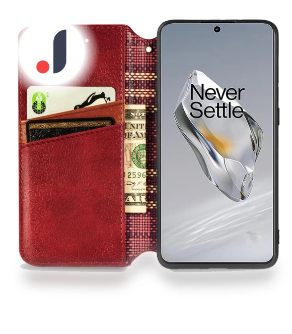 PU Leather Case with Diamond Imprint and Wallet Stand — Phone Accessories, Smartwatch 2025