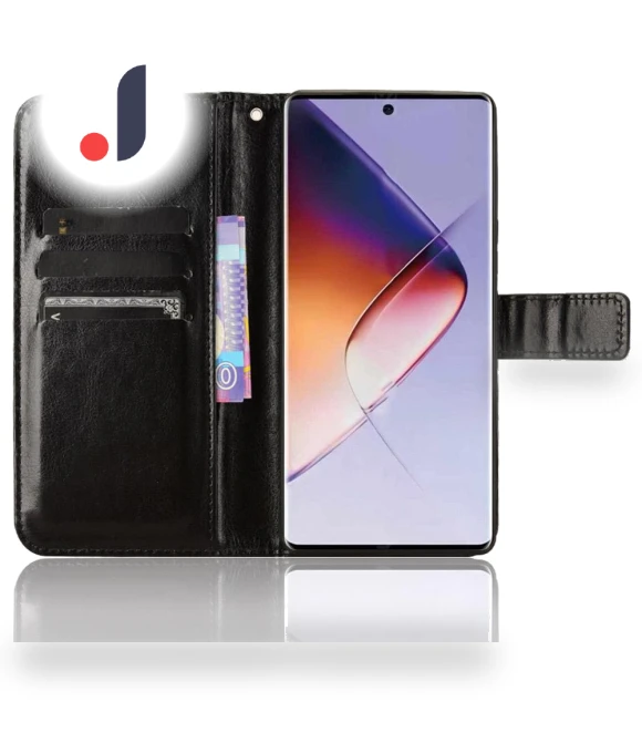 PU Leather Crazy Horse Texture Phone Cover — Back Covers, Smartwatch 2025