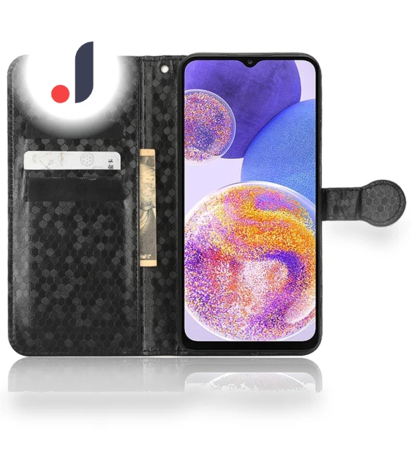 PU Leather Flip Phone Cover with Strap — Flip Cases, Smartwatch 2025