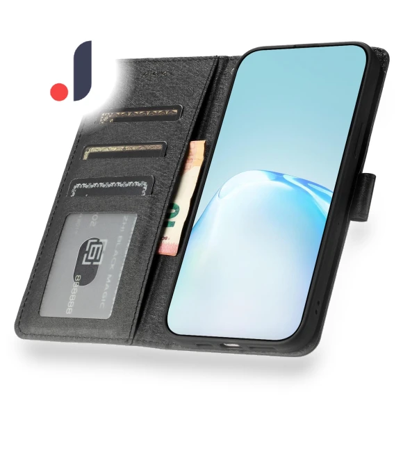 PU Leather Flip Stand Cover with Hand Strap — Phone Accessories, Smartwatch 2025