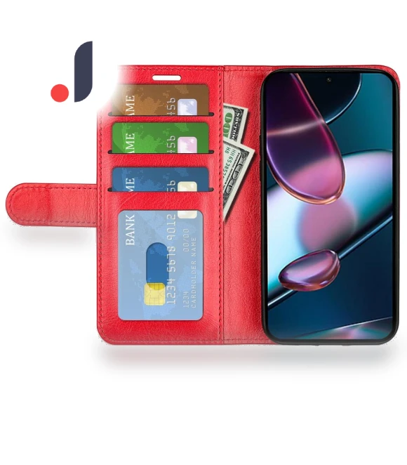 PU Leather Shell Crazy Horse Texture Wallet Stand Case — Flip Cases, Smartwatch 2025