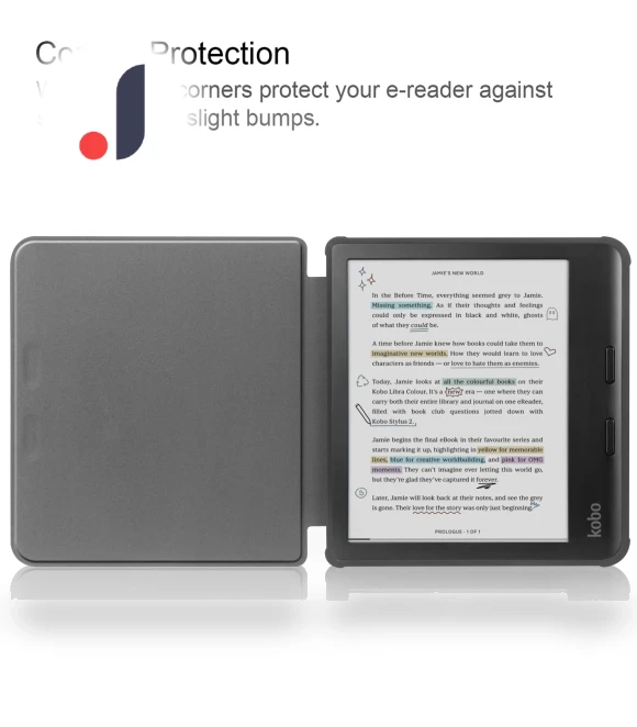 PU Leather+TPU E-Reader Cover — Protective Cases, Smartwatch 2025