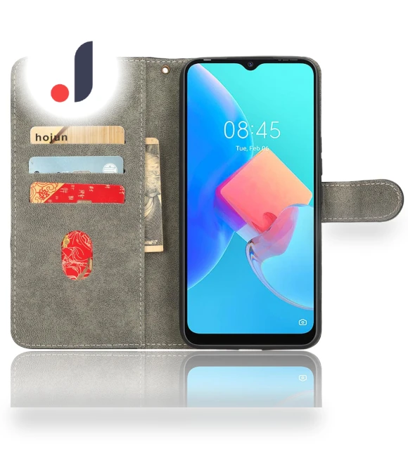 RFID Blocking Stand Wallet Leather Cover — Phone Accessories, Smartwatch 2025