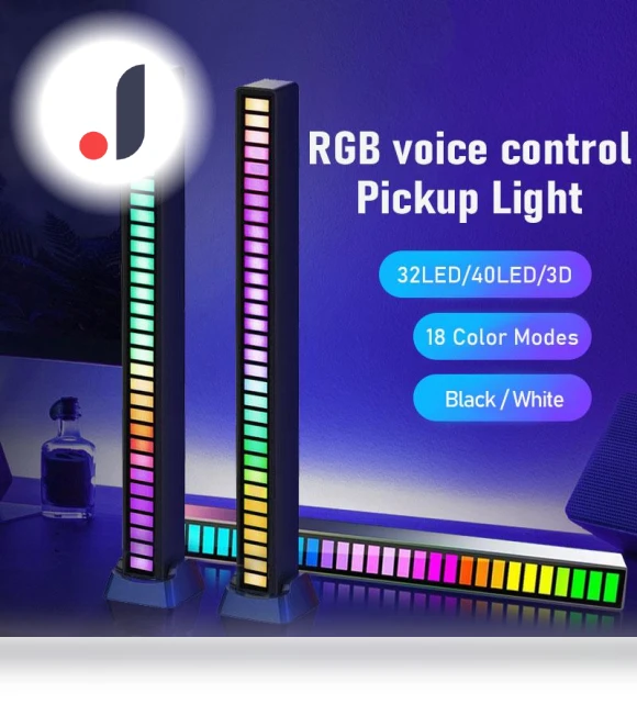 RGB Symphony Sound Control LED Light Music Rhythm Ambient Pickup Lamp — USB Lighting Solutions, weve