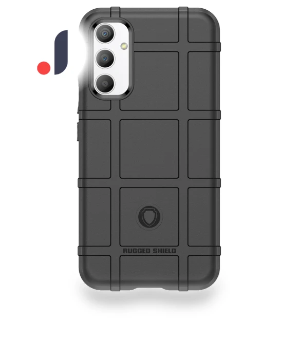 Rugged Square Grid Texture Shockproof Soft TPU Back Cover — Bumpers, Smartwatch 2025