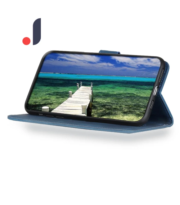 Shockproof Phone Case Retro Texture PU Leather Wallet Stand Protective Cell Phone Cover — Basic Cases, Smartwatch 2025