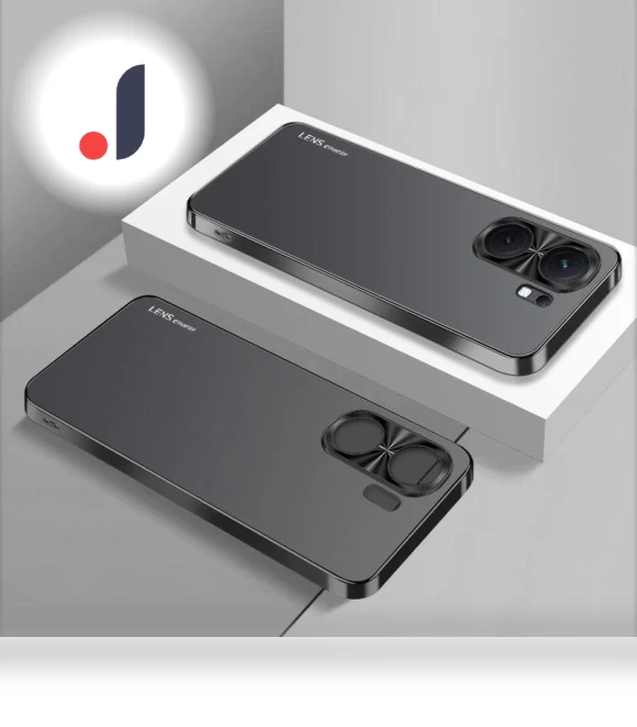Shockproof Phone Case with Electroplating Metal Frame — Basic Cases, Smartwatch 2025