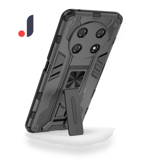 Shockproof Soft TPU Hard PC Mobile Phone Case Shell with Kickstand — Mobile Devices & Accessories, Smartwatch 2025