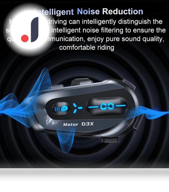 Smart Motorcycle Intercom System — Communication, Motorgo Premium
