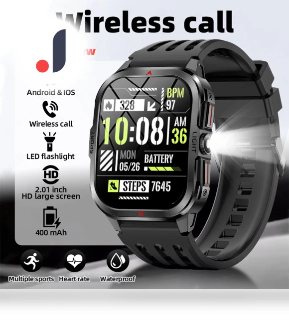 Smart Watch with Curved Screen — Smartwatches, LIGE