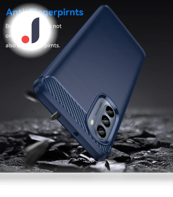 Soft TPU Phone Case Carbon Fiber Texture Brushed Cell Phone Cover — Basic Cases, Smartwatch 2025