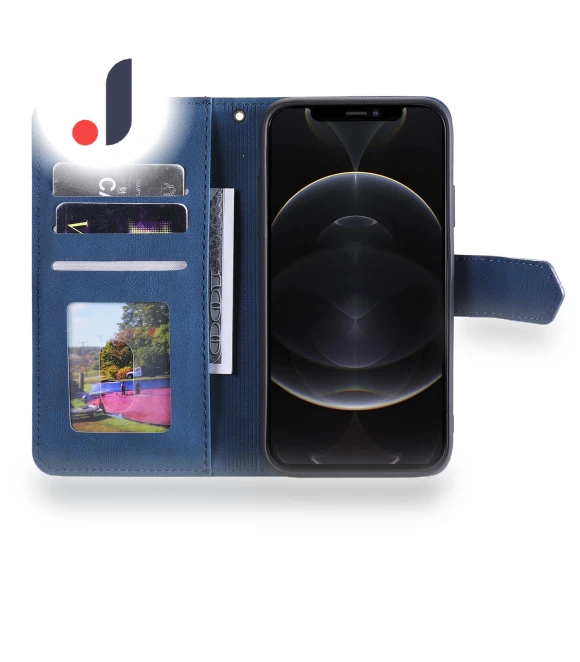 Splicing Stitching Leather Flip Protective Cover — Flip Cases, Smartwatch 2025